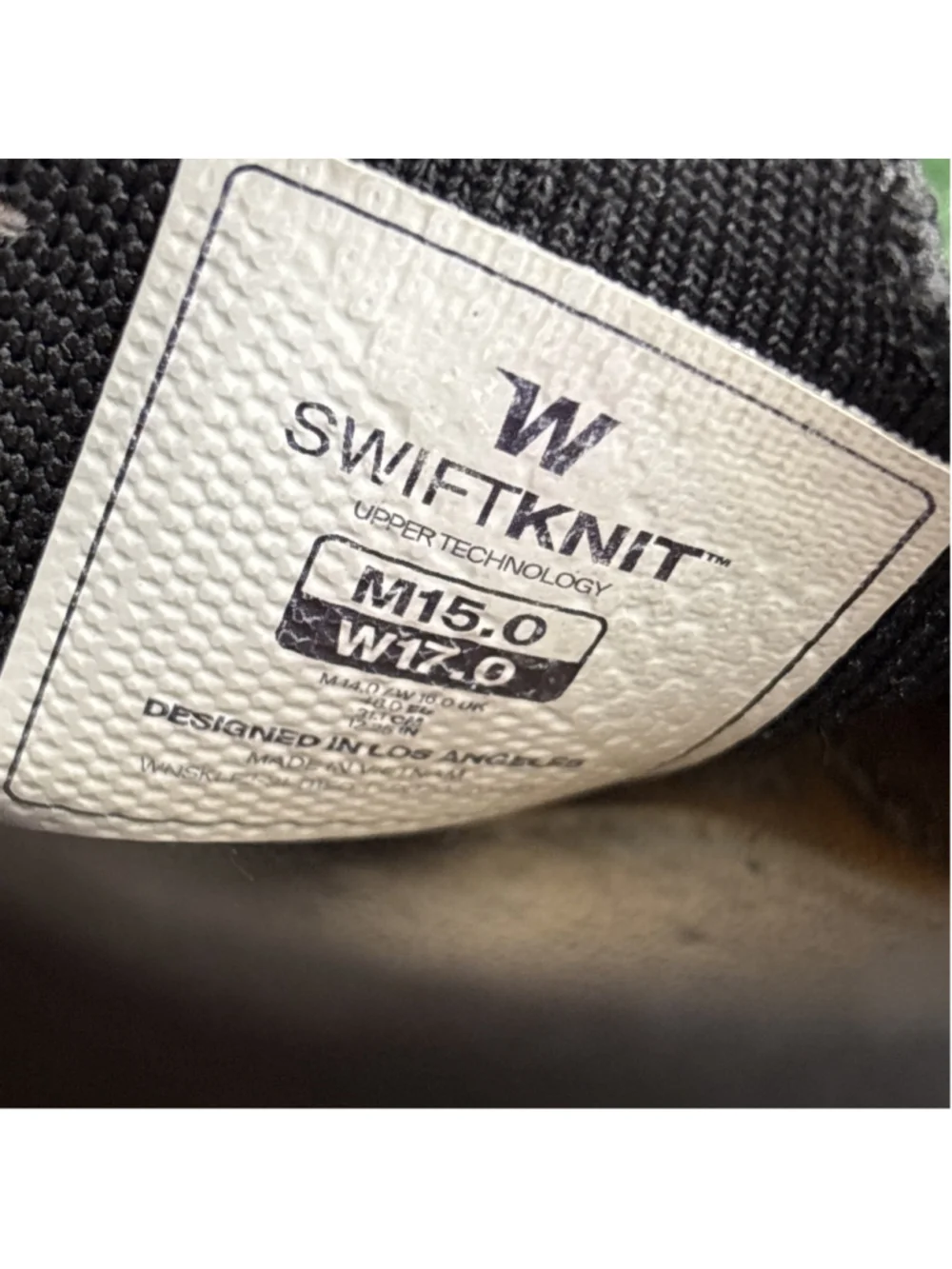 Wolf And Shepherd Swiftknit Loafer Men’s Size 15 Black Knit Slip‎ On Shoes